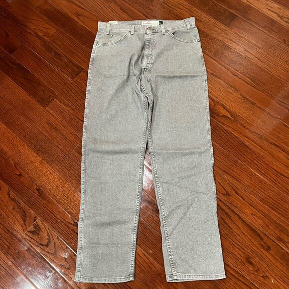 Vtg Levi’s Men’s 540 Flex Denim Grey Gray Jeans 36x32 Acid Wash Brown Tab NEW - Picture 2 of 11